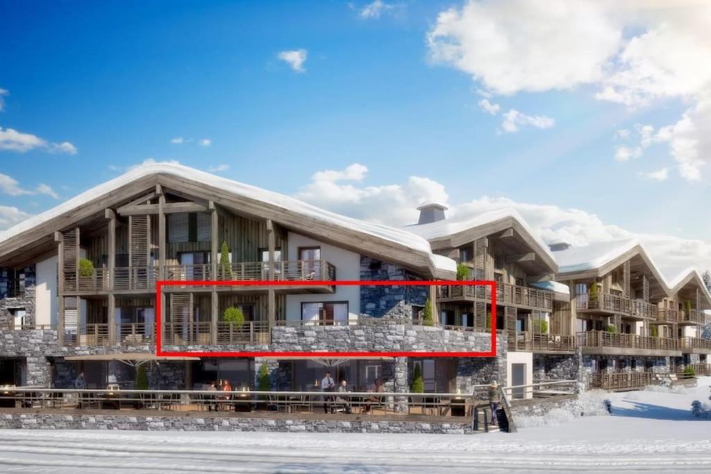 Appartement De Standing Plein Centre Station, 50M Des Pistes Les Gets Ngoại thất bức ảnh
